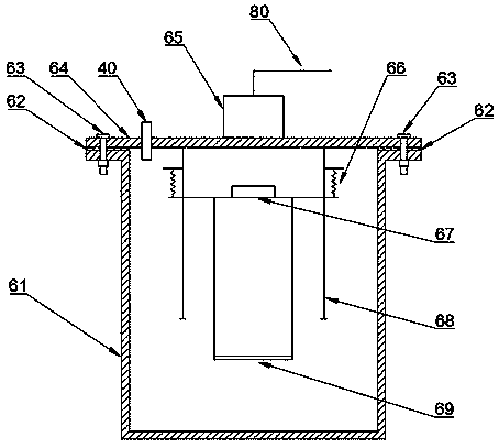 Vacuum pressurization impregnation apparatus for preparing ceramic matrix composite material through PIP method