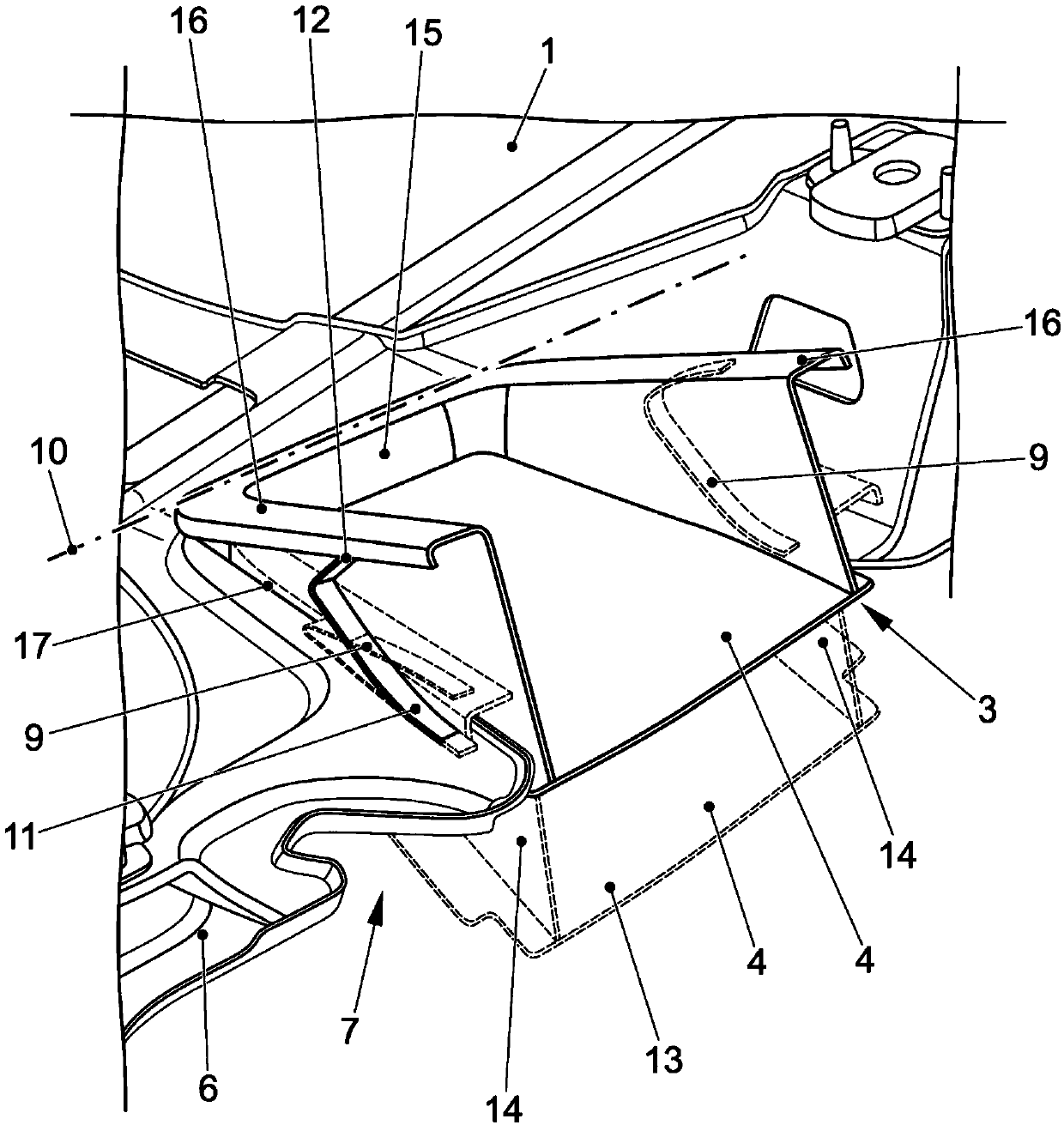 Vehicle underbody