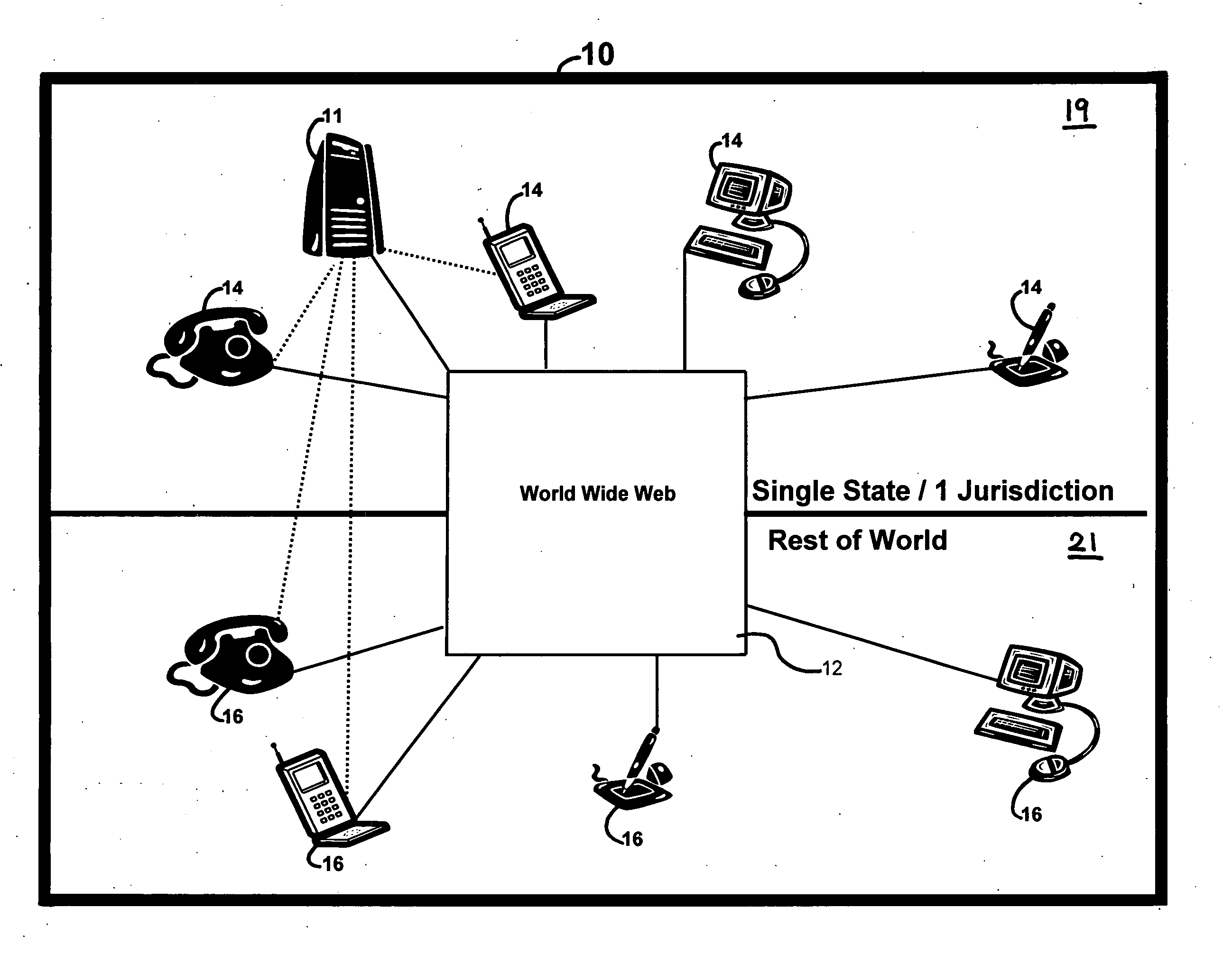 Methods and systems for a single jurisdiction raffle in a distributed computing network