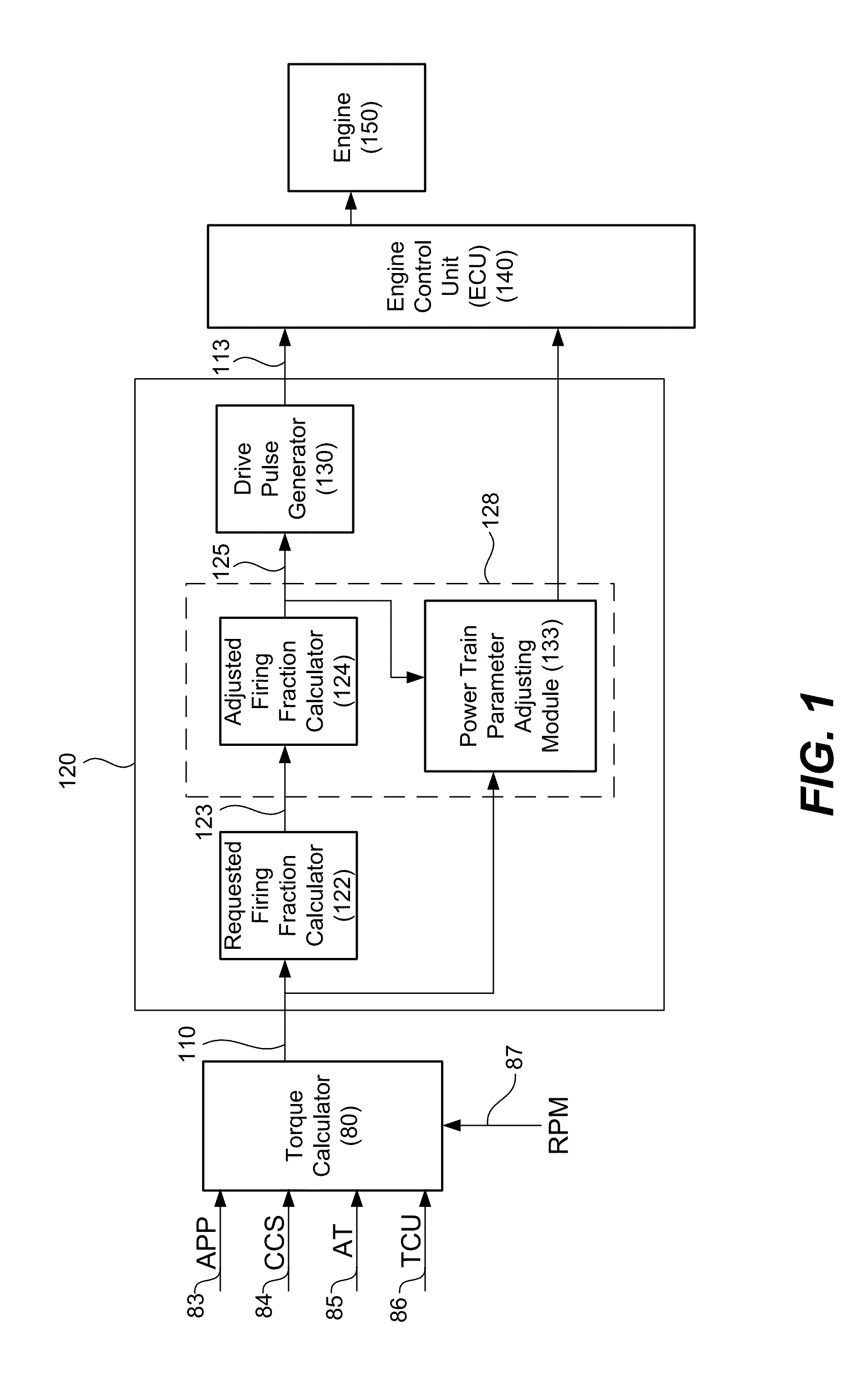 Firing fraction management in skip fire engine control