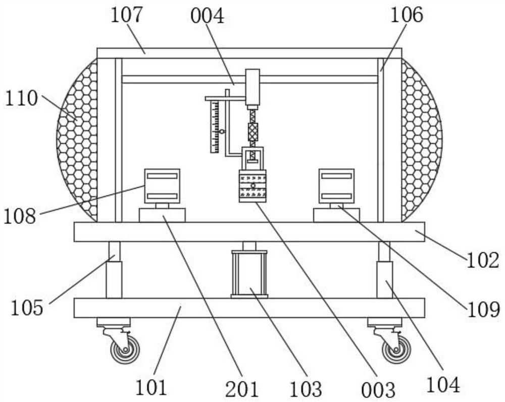 A steel welding process