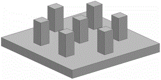 Preparation method for micro-texturing three-layer composite lubricant thin film