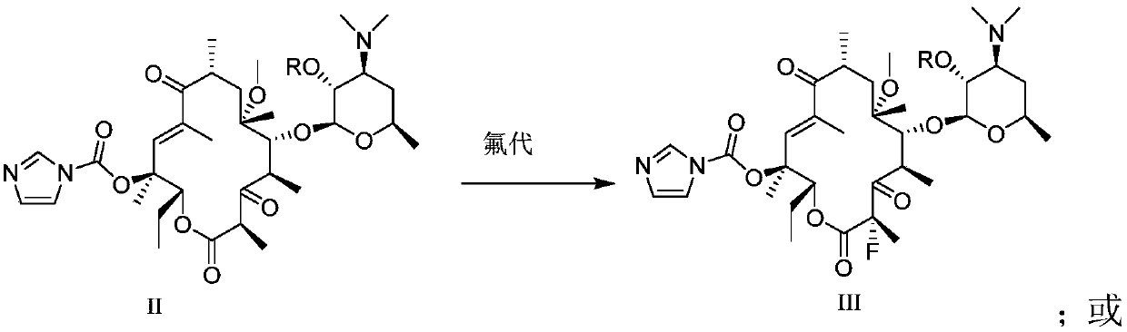 Method for preparing solithromycin