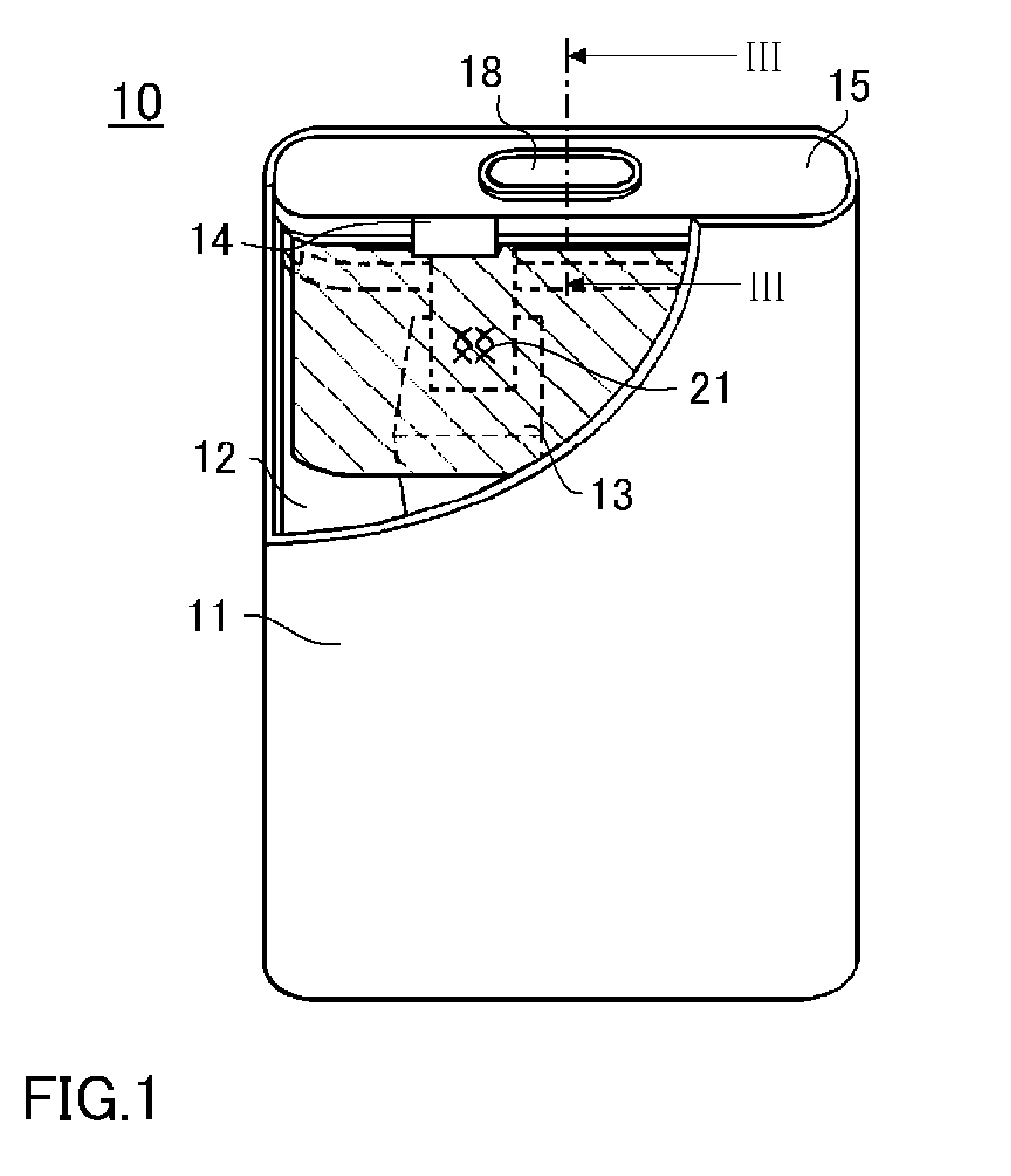 Terminal for sealed battery and manufacturing method therefor