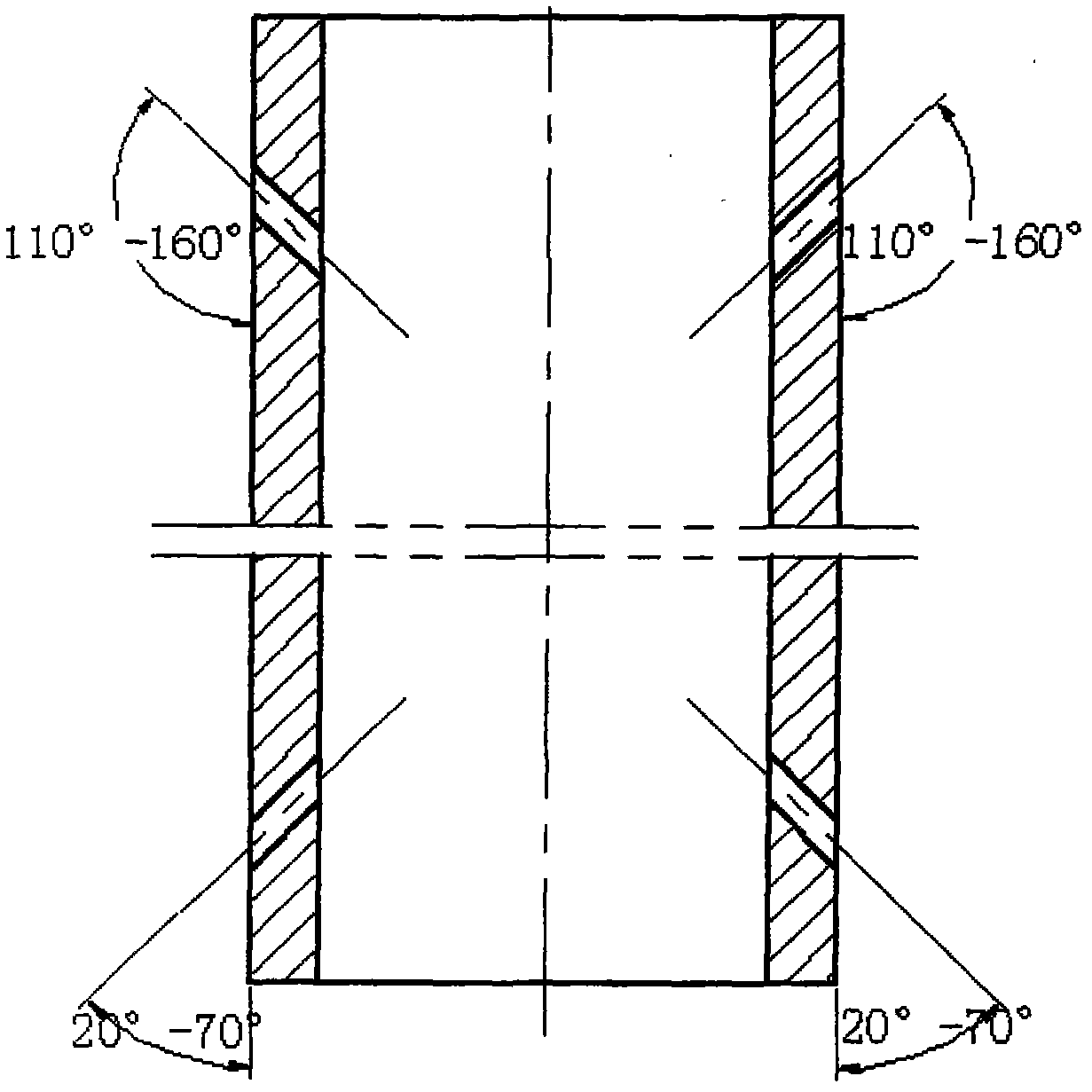 Multi-phase separation self-cleaning drainage device