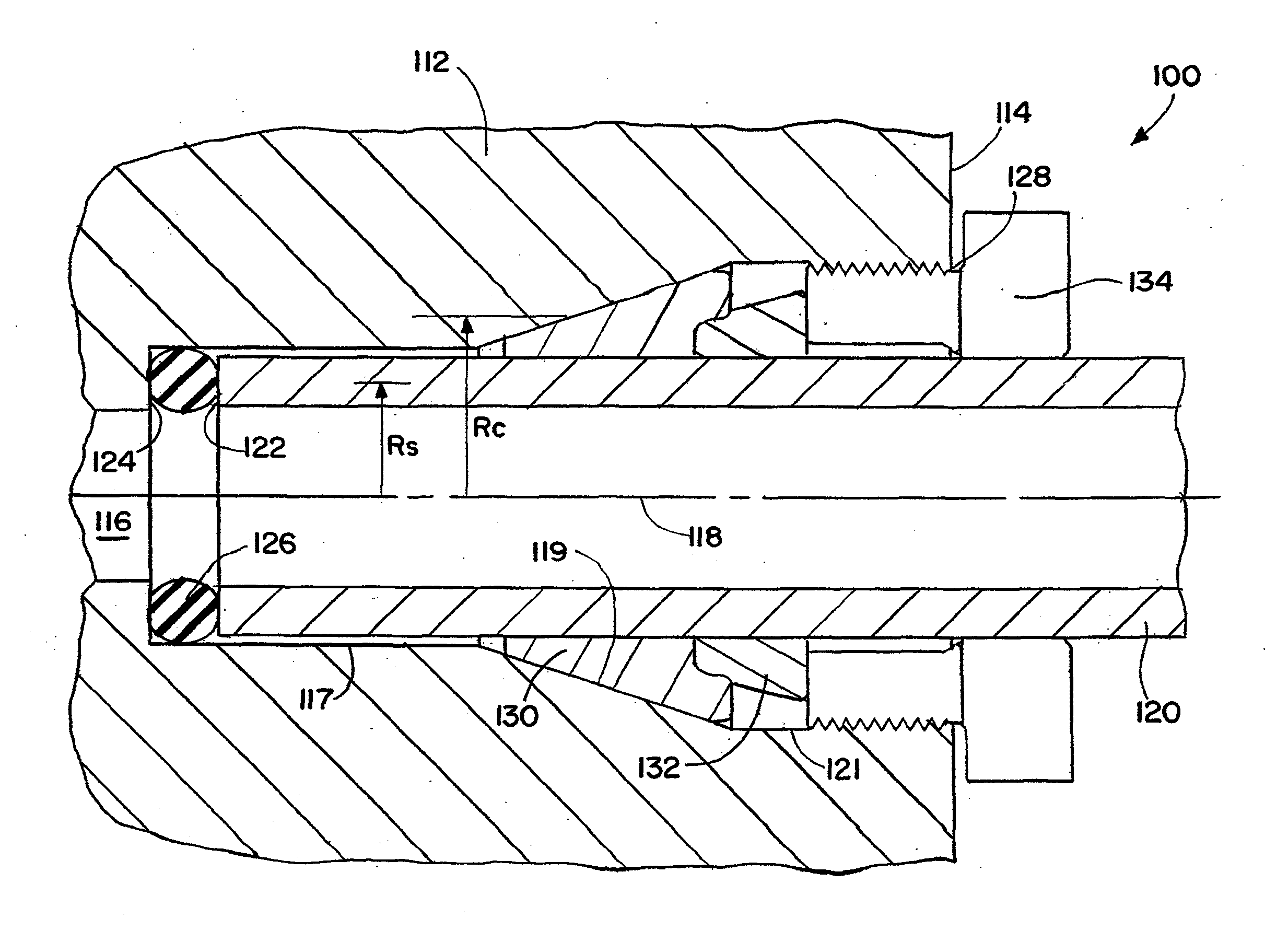 Tube and pipe end cartridge seal