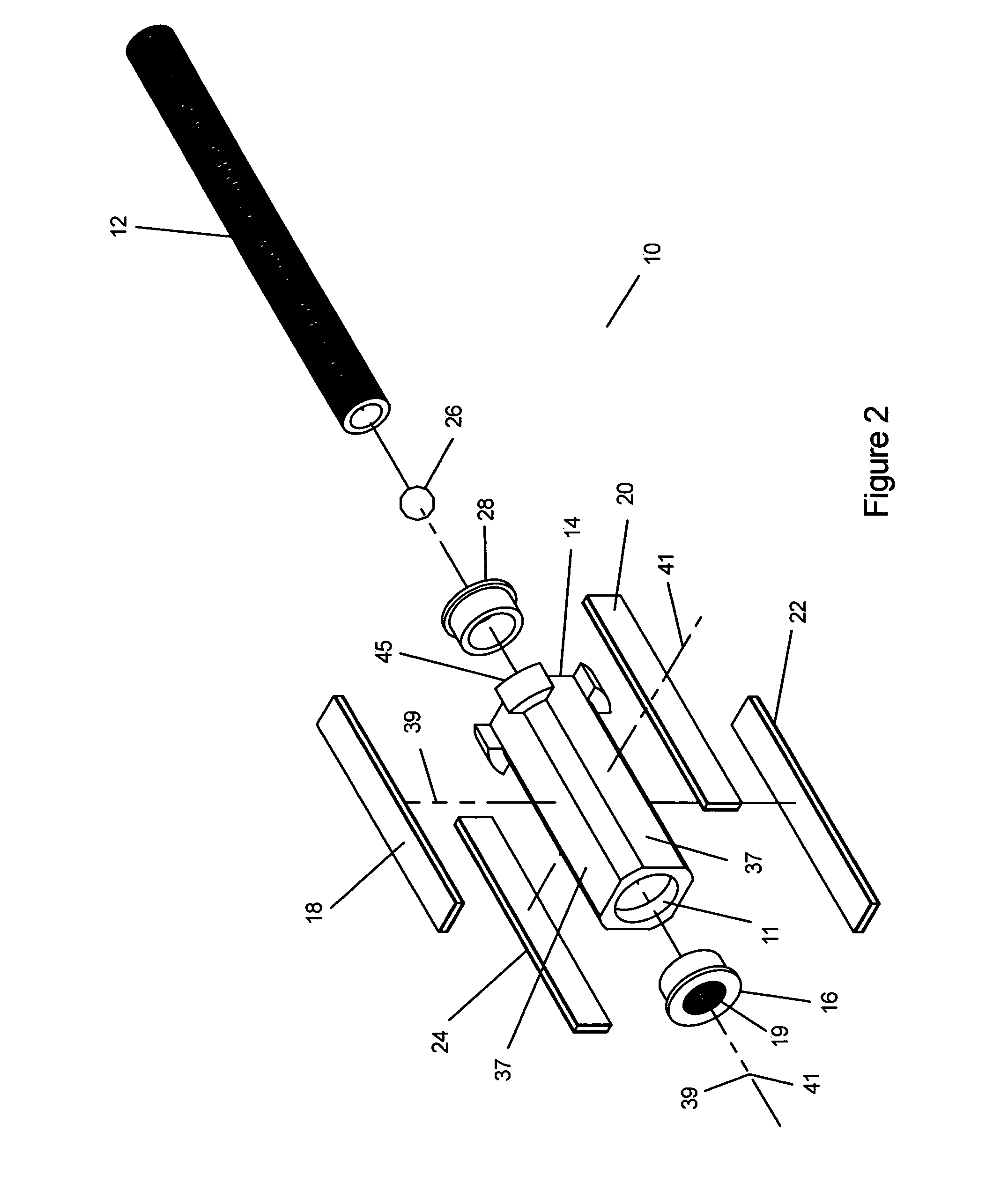 Mechanism comprised of ultrasonic lead screw motor