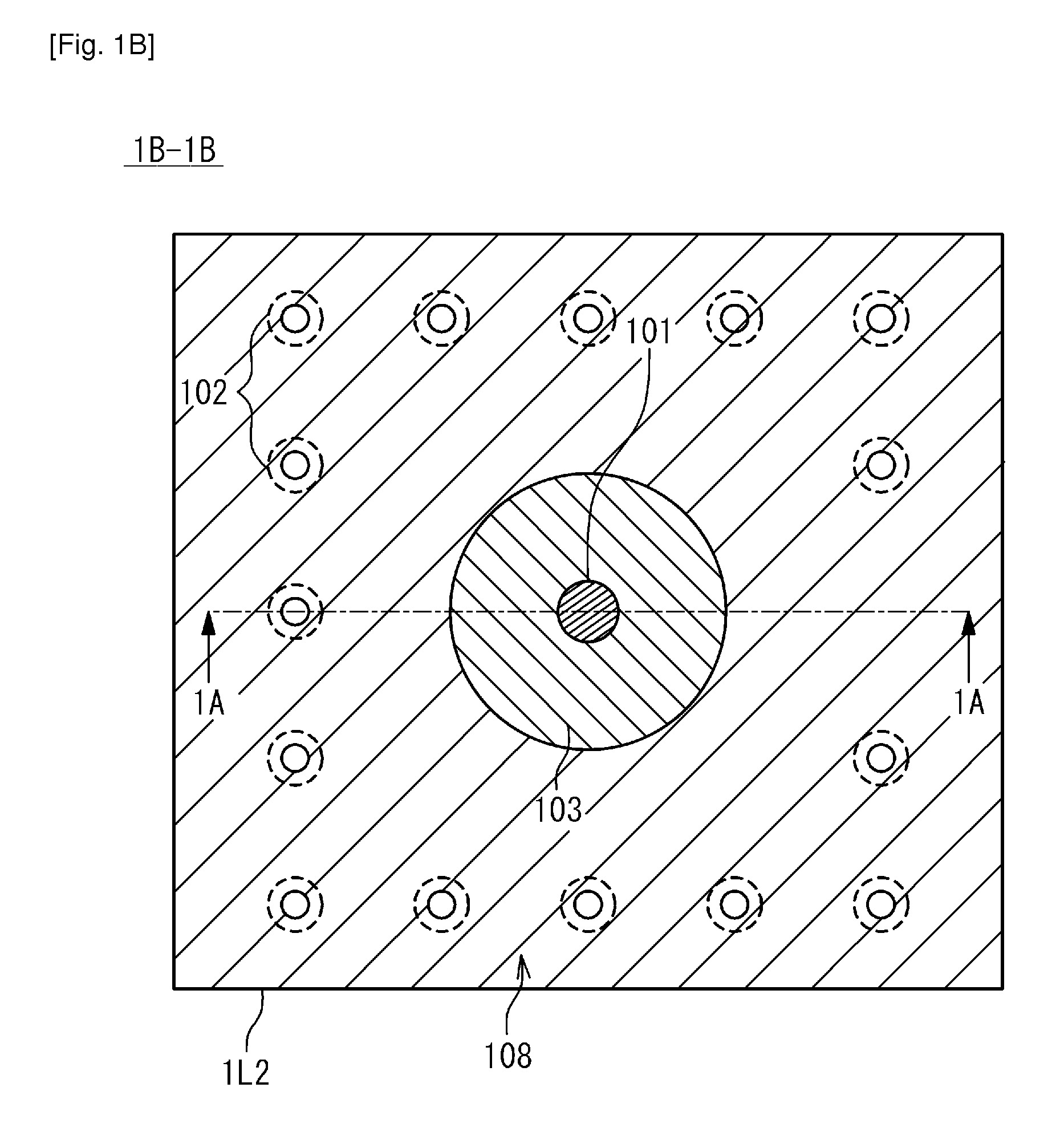 Via structures and compact three-dimensional filters with the extended low noise out-of-band area