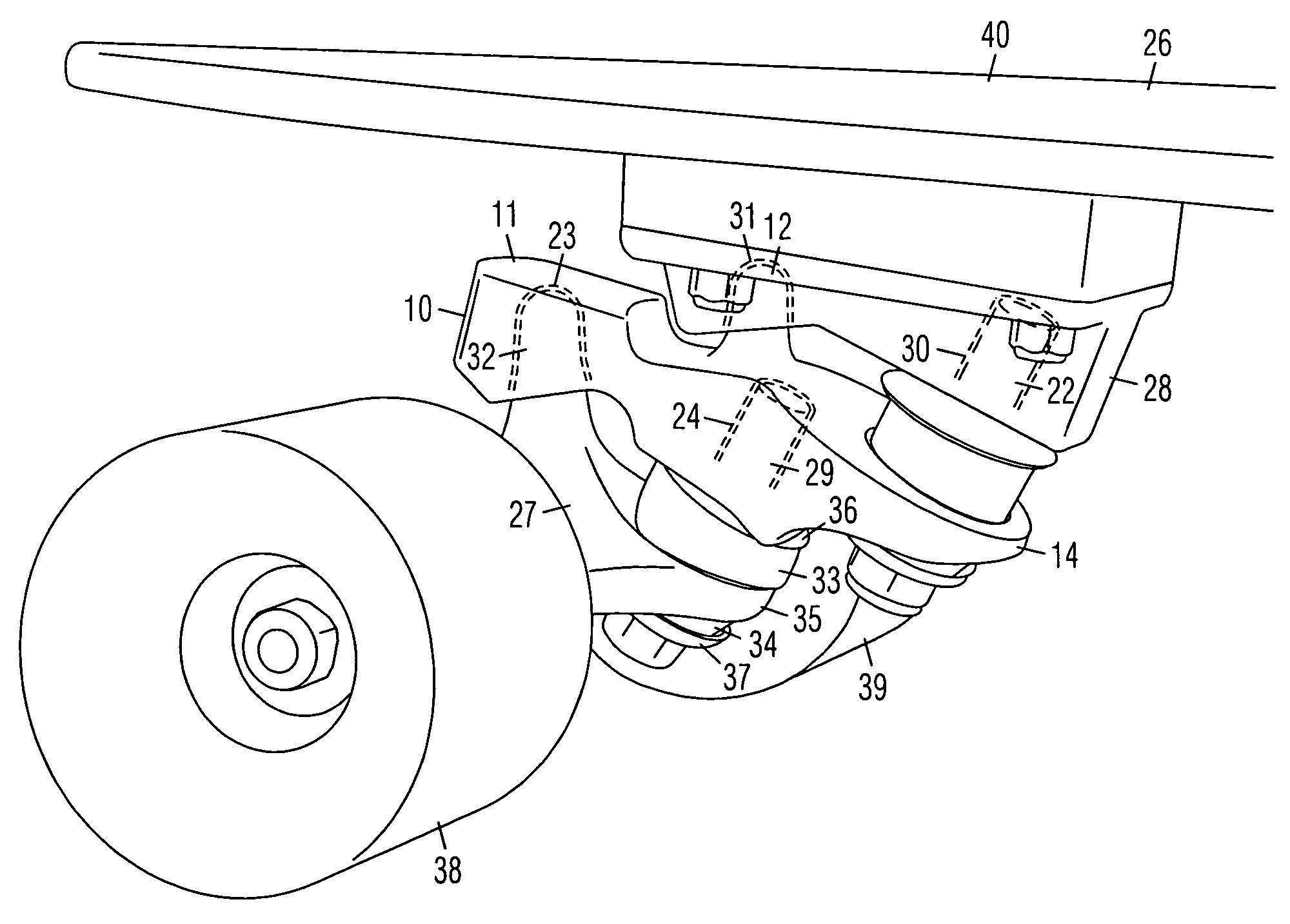 Skateboard truck