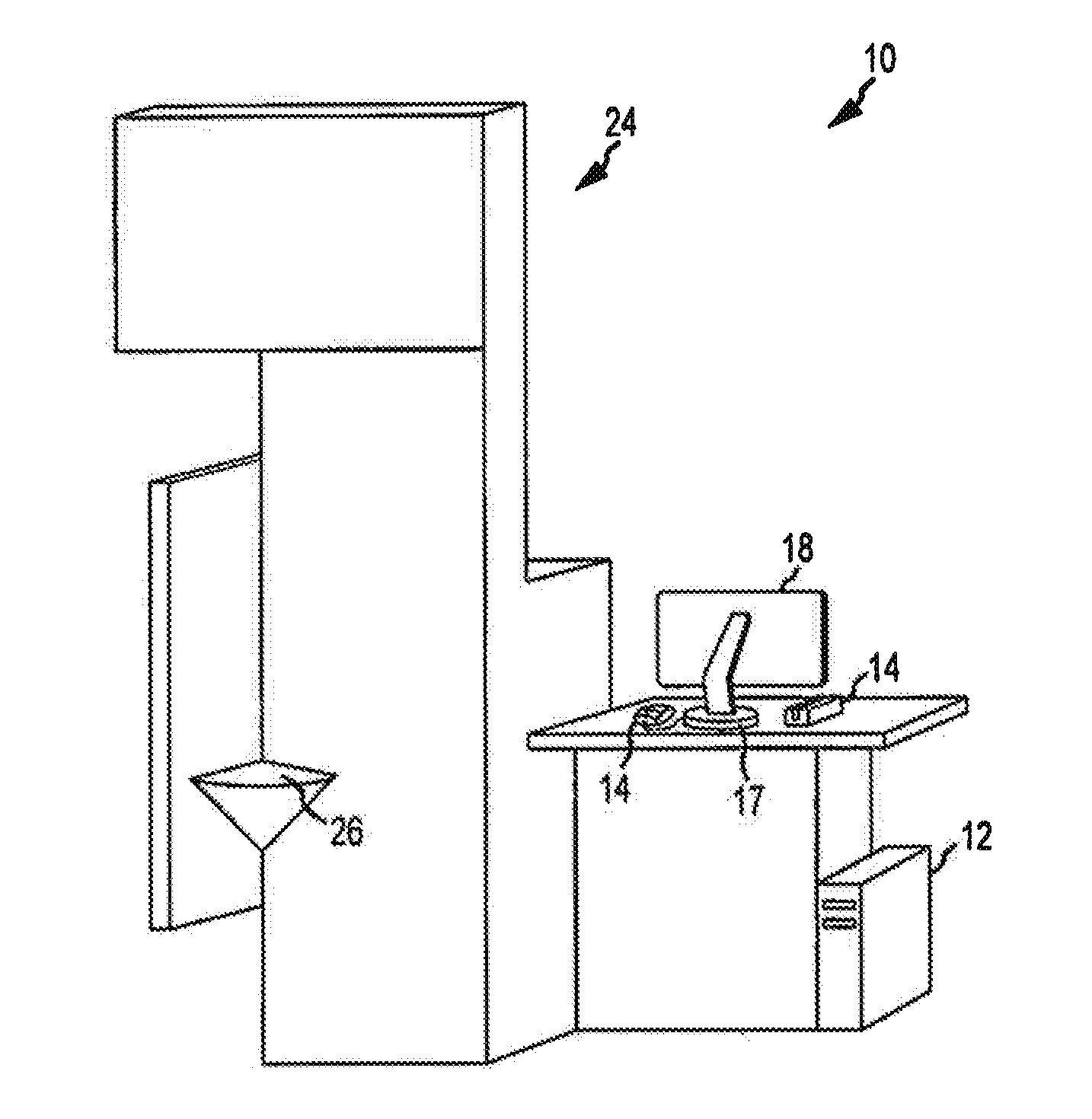 Banking location utilizing secure transaction station and method of processing consumer banking transactions