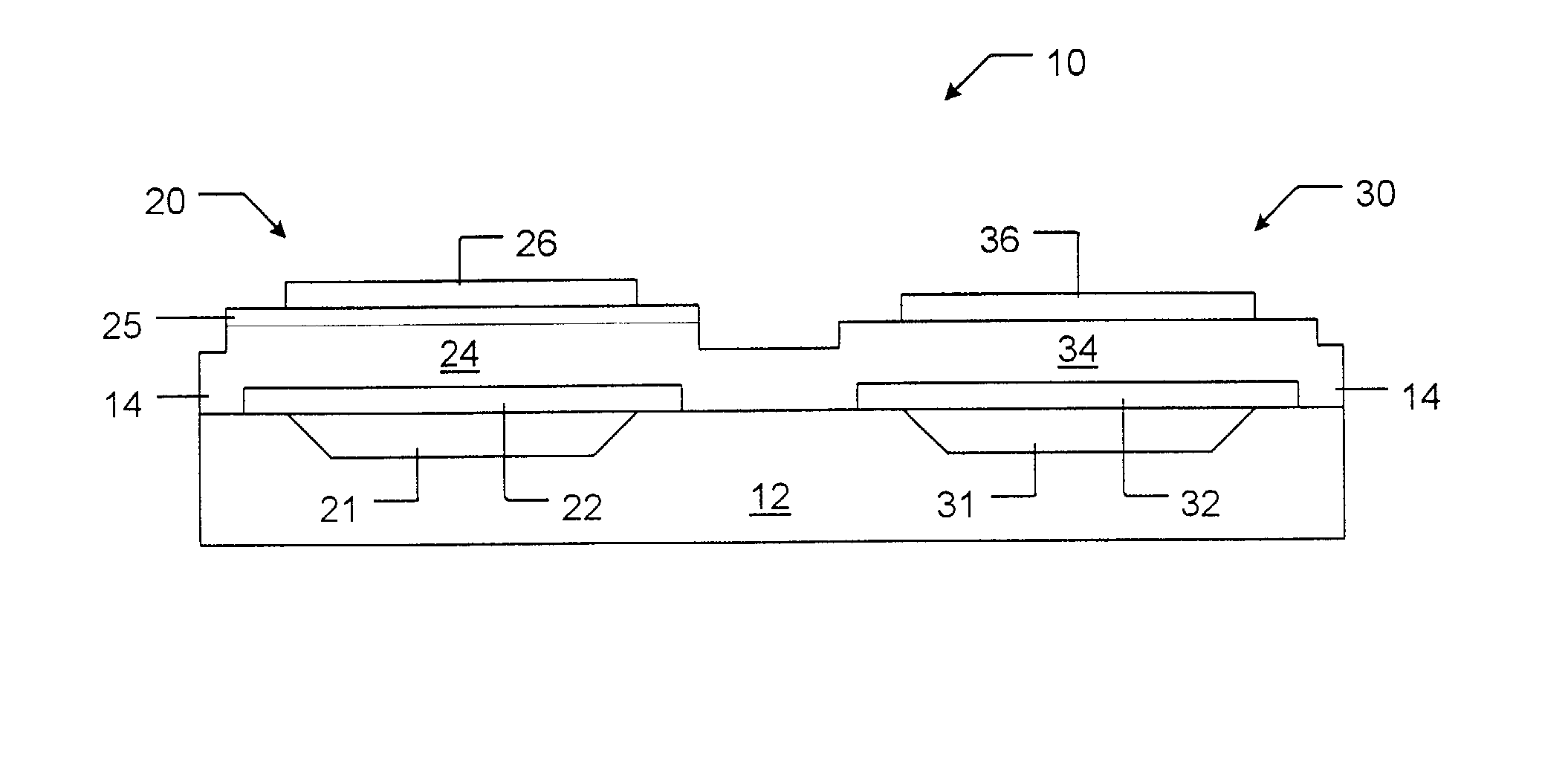 Method for producing thin film bulk acoustic resonators (FBARs) with different frequencies on the same substrate by subtracting method and apparatus embodying the method