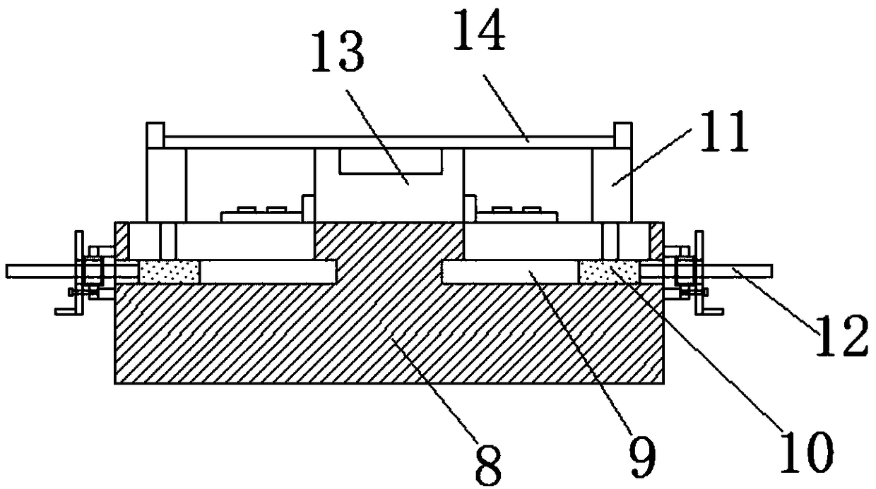 Sheet metal stamping device