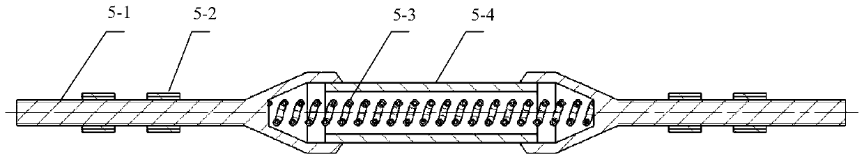 Aeroengine fuel nozzle coking test device and heat flow measurement method