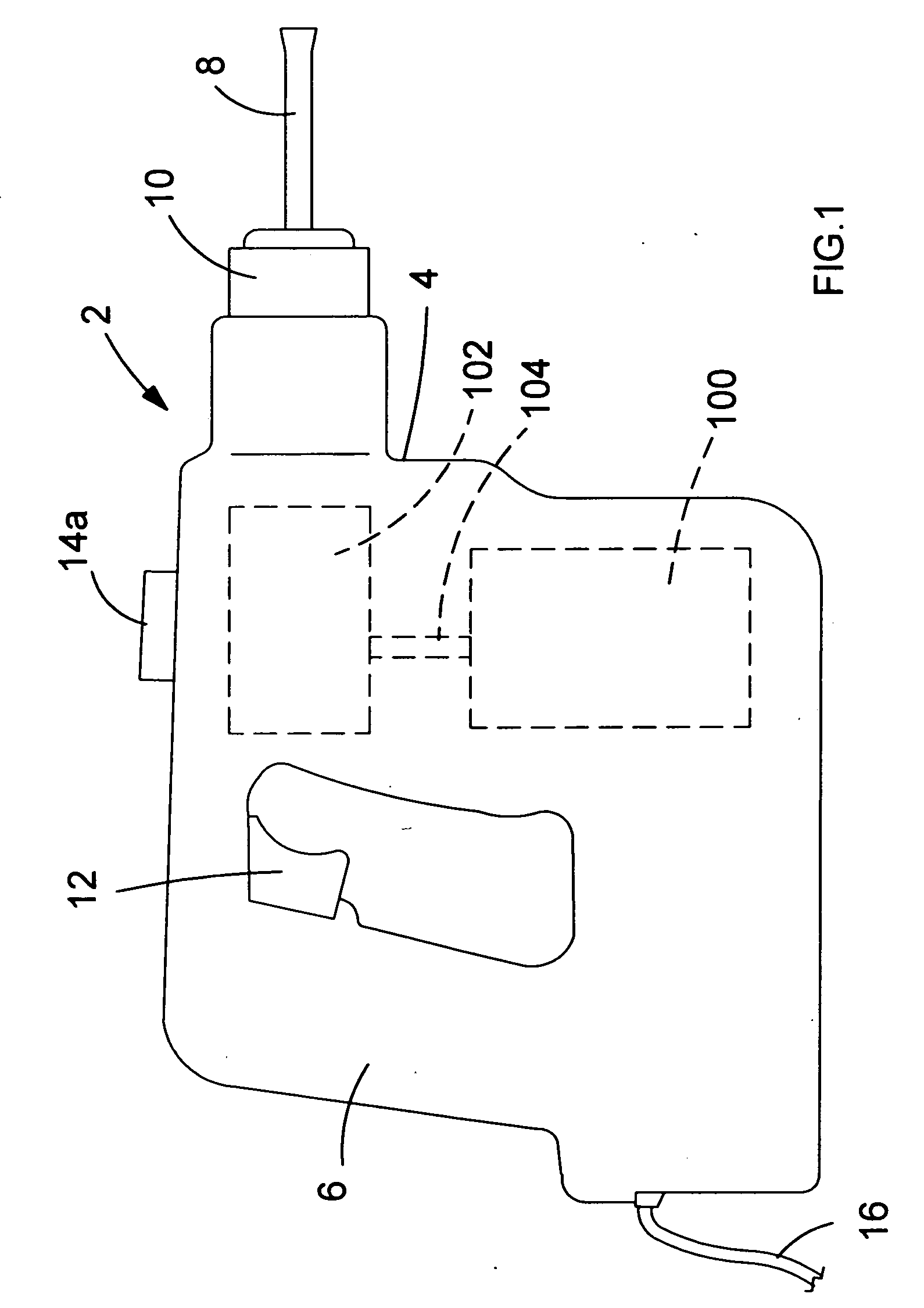 Actuation apparatus for power tool