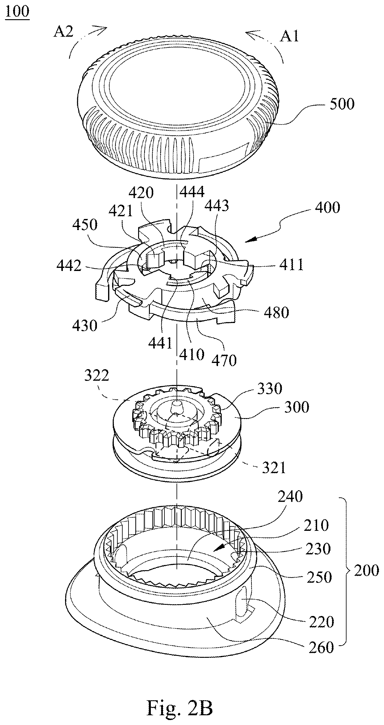 Fastening device