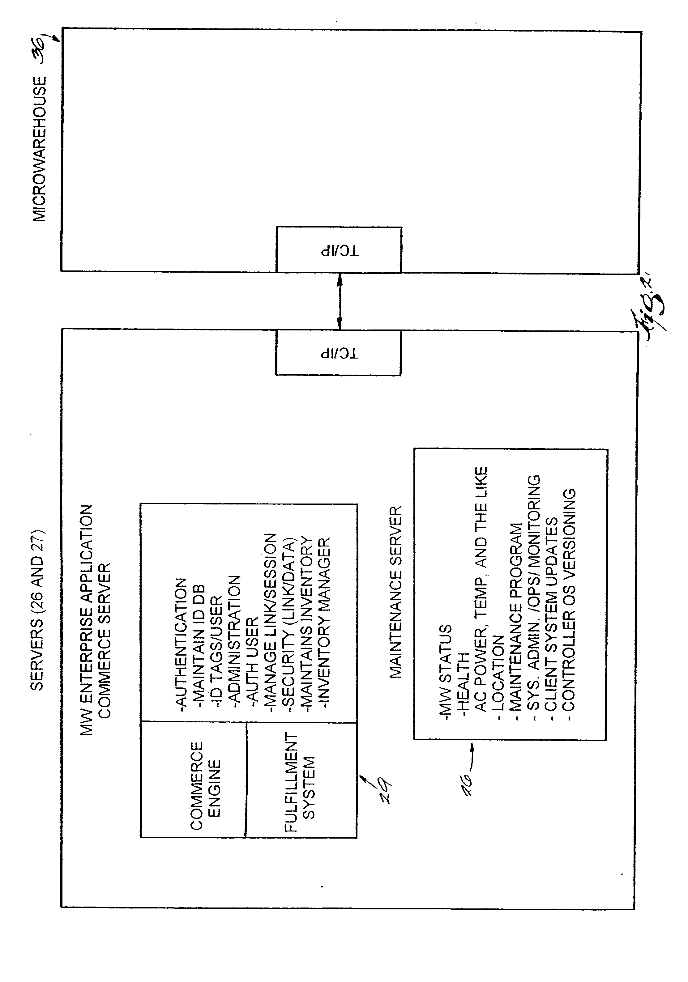 RF point of sale and delivery method and system using communication with remote computer and having features to read a large number of RF tags