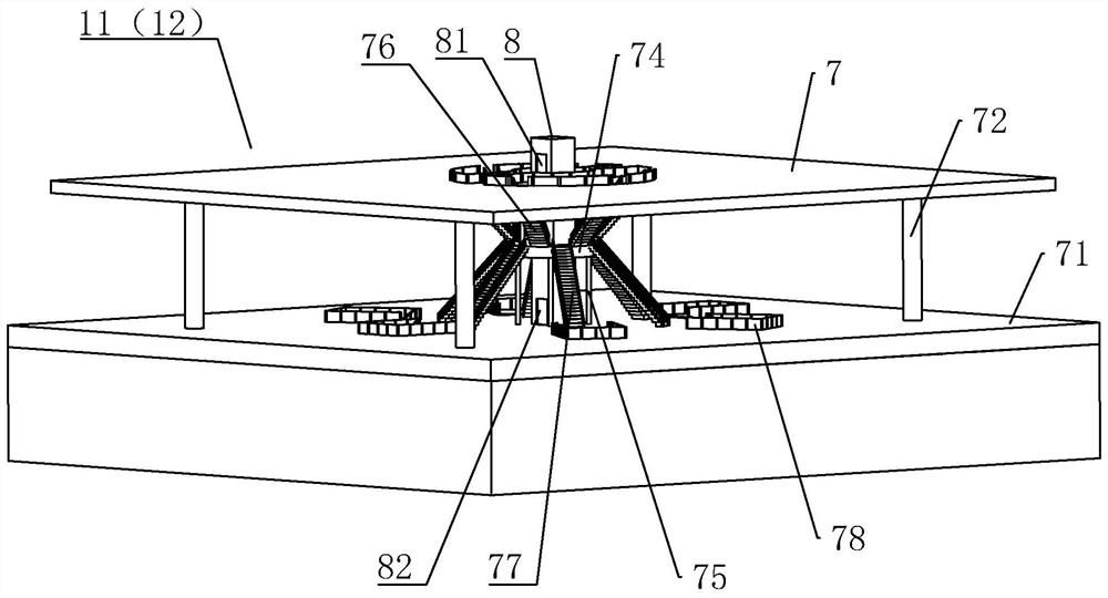 Double-rail traffic line shared vehicle depot wiring form and double-island platform thereof