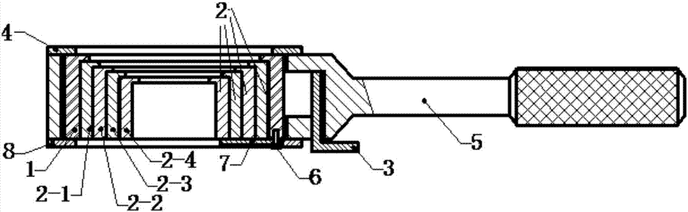 Combination wrench for external hexagonal bolts and nuts