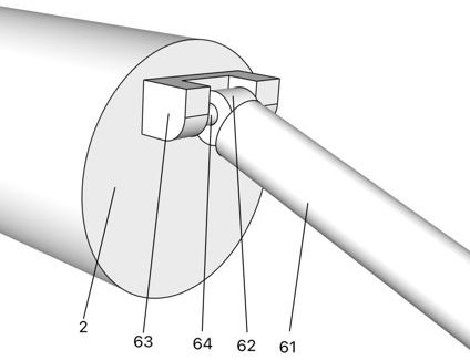 Adjustable omni-directional reflection spotlight type ceiling lamp