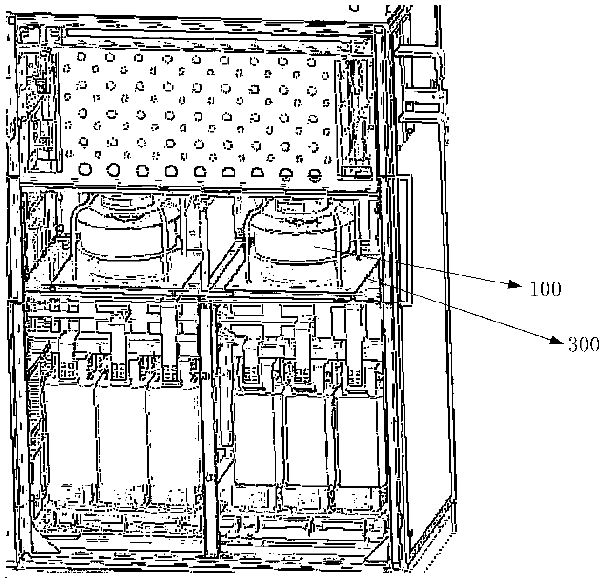 Converter and heat dissipation system thereof