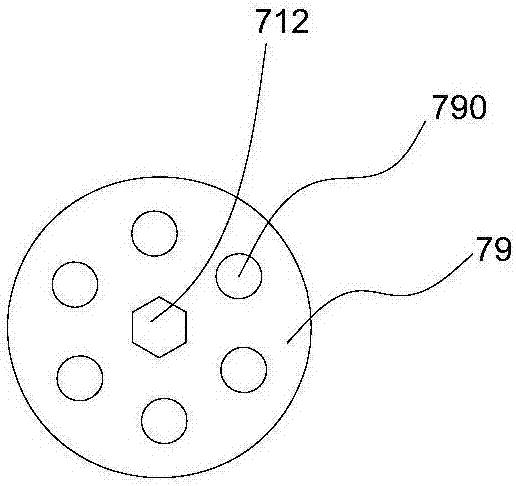 Novel spraying type gas absorption furnace