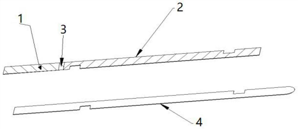 Adhesive tape lapping process