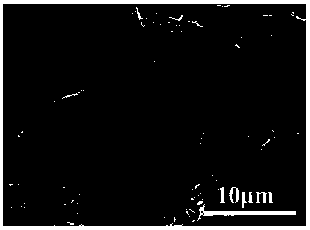 High-specific-capacitance bacterial cellulose-based flexible nitrogen-doped graphene supercapacitor electrode material and preparation method and application thereof