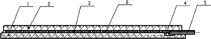 A method for placing a vacuum glass support