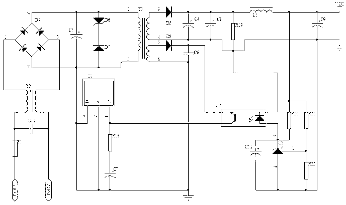 Detection system for atmospheric pollution gas