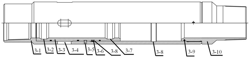 Casing cementing full-bore infinite stage staged fracturing well completion device and fracturing well completion method thereof