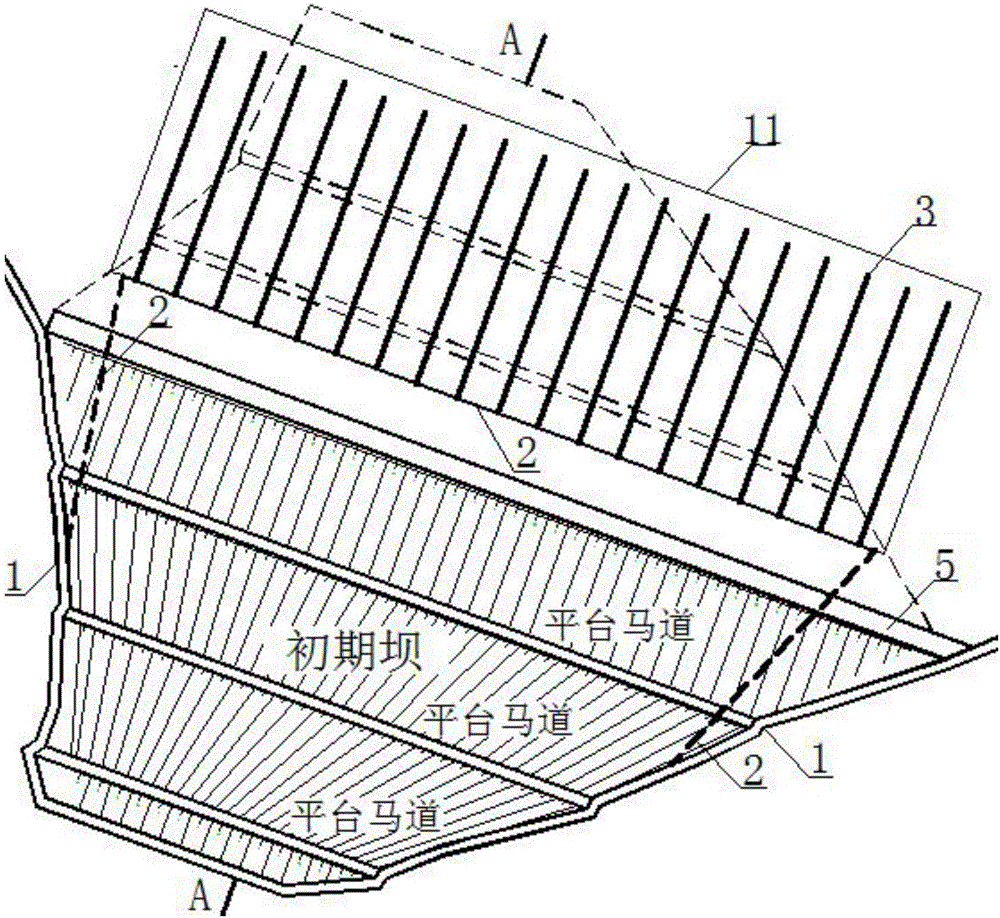 Method for preventing earthquake liquefaction instability of ultrafine tailing heaping upstream method tailing dam