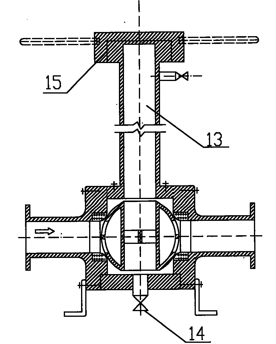 Delivery pipe cleaning device