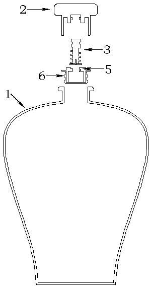 Anti-counterfeiting wine bottle and anti-counterfeiting method thereof