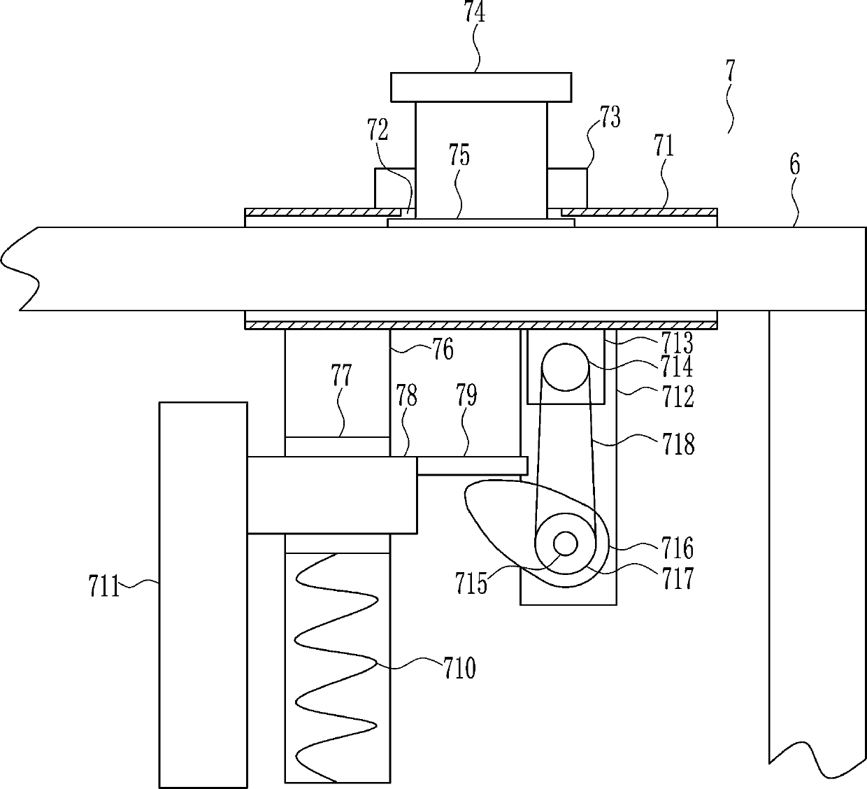 Rebar surface set cement cleaning equipment used in construction site