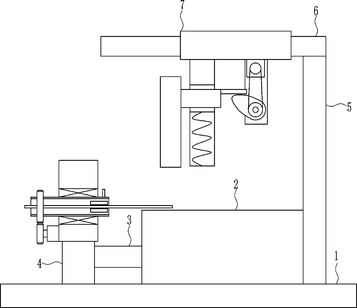 Rebar surface set cement cleaning equipment used in construction site