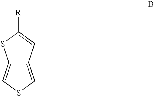 Substituted thienothiophene monomers and conducting polymers