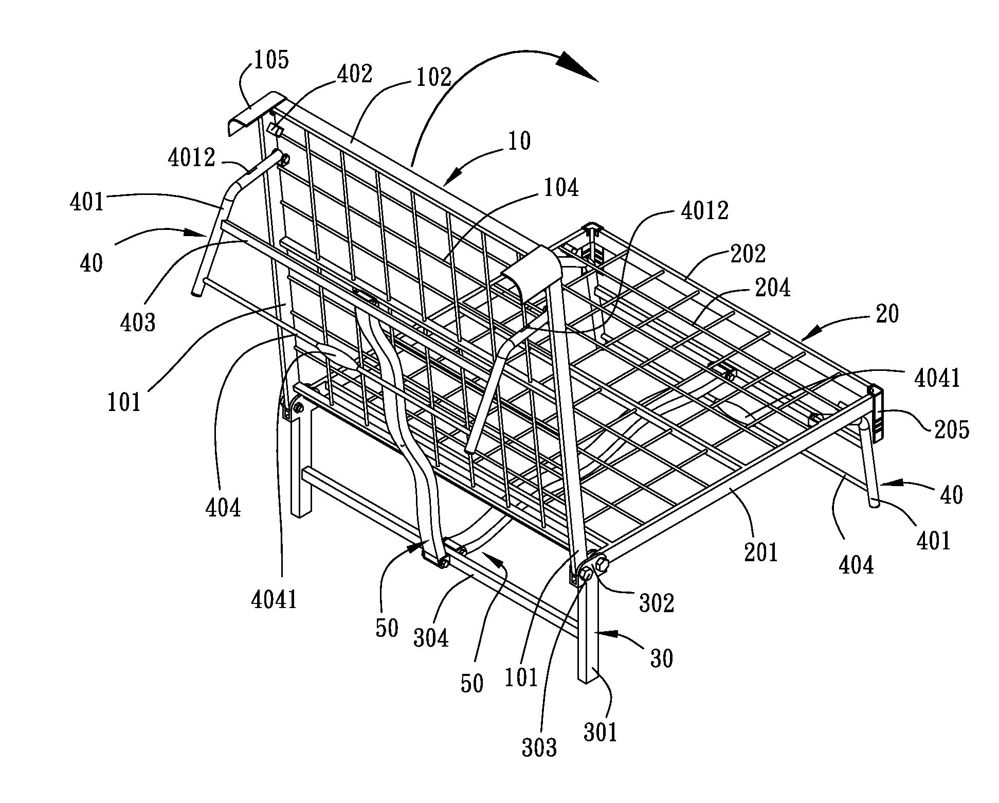 Framed Bed Foundation