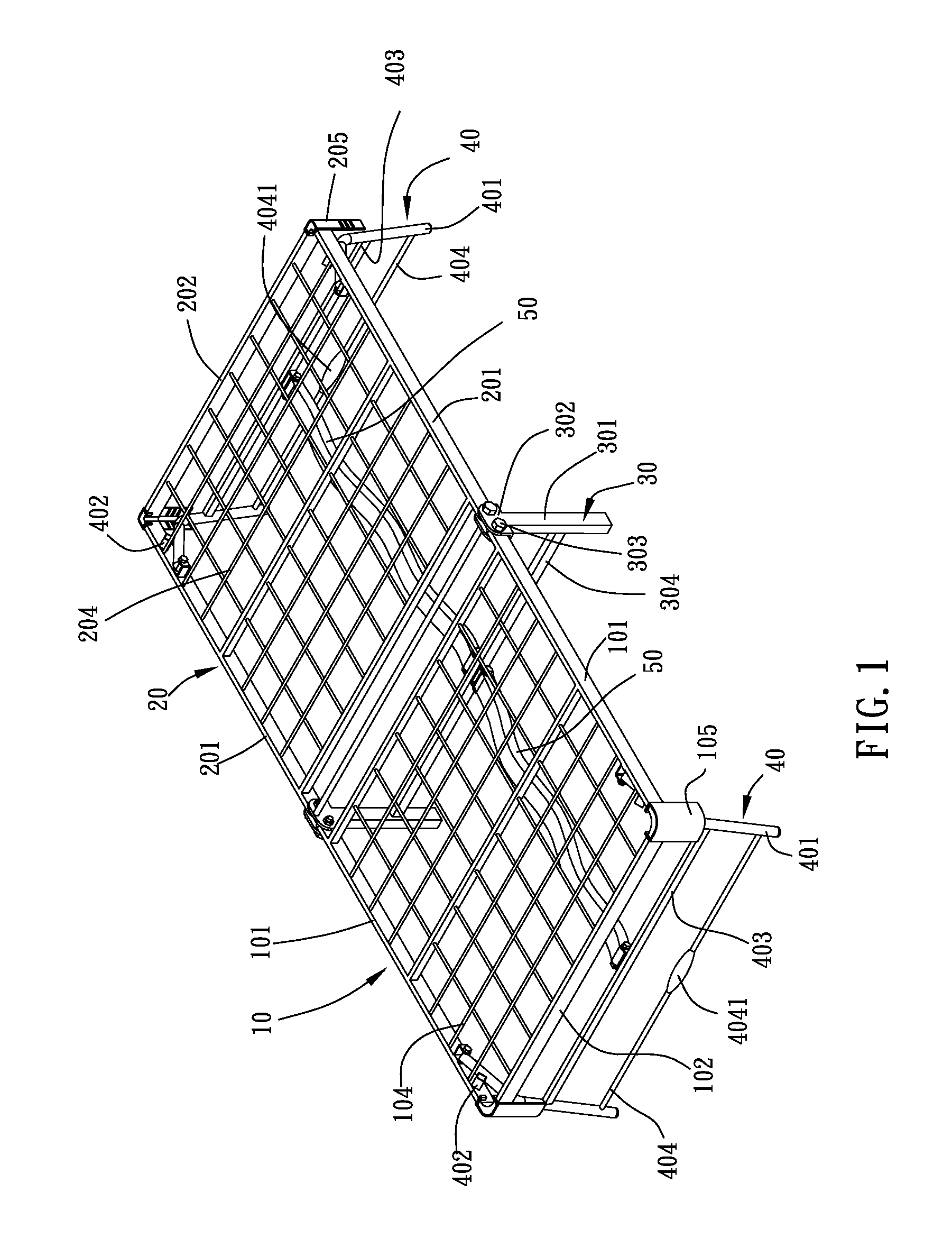 Framed Bed Foundation