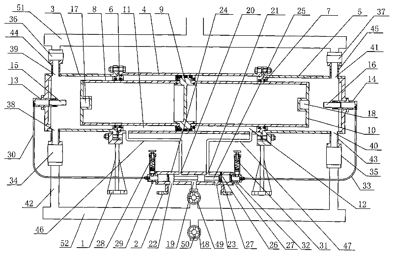 Mine confined water self-discharging system