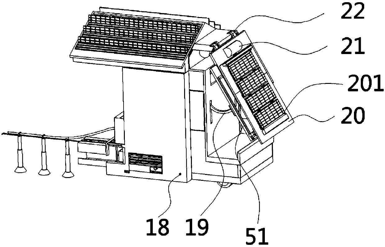 Highway green dust reduction and environmental protection construction structure and its construction method