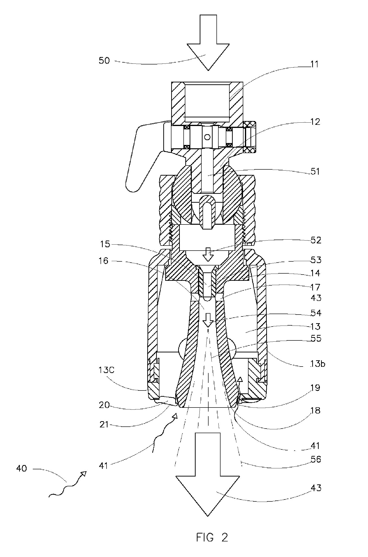 Aspirating scented oxygen enriched