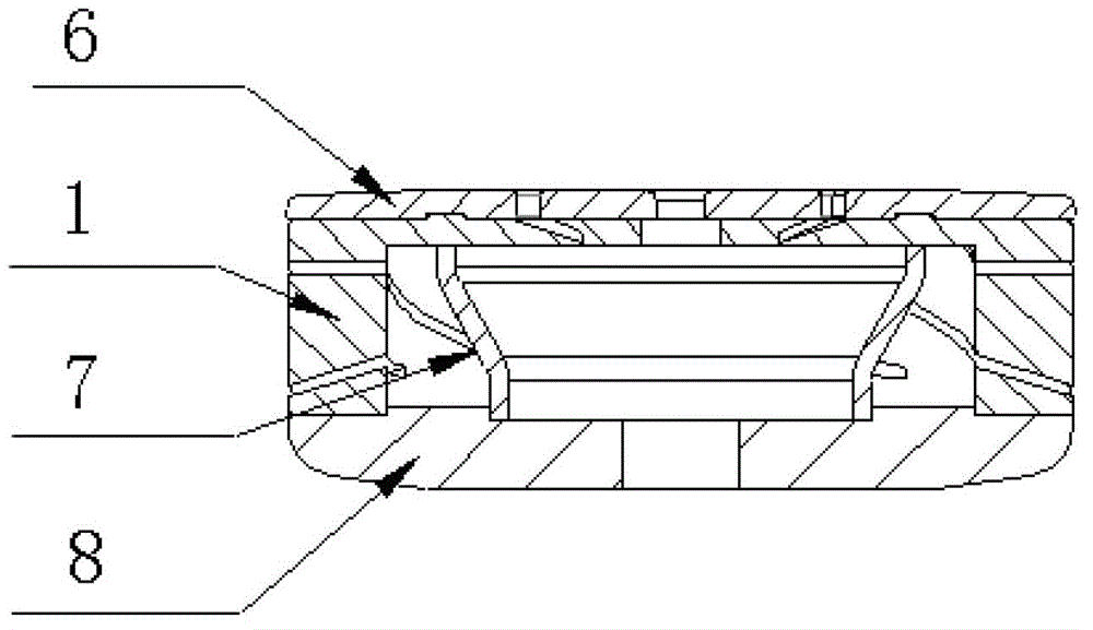 Novel longitudinal magnetic coil structure of vacuum arc extinguishing chamber