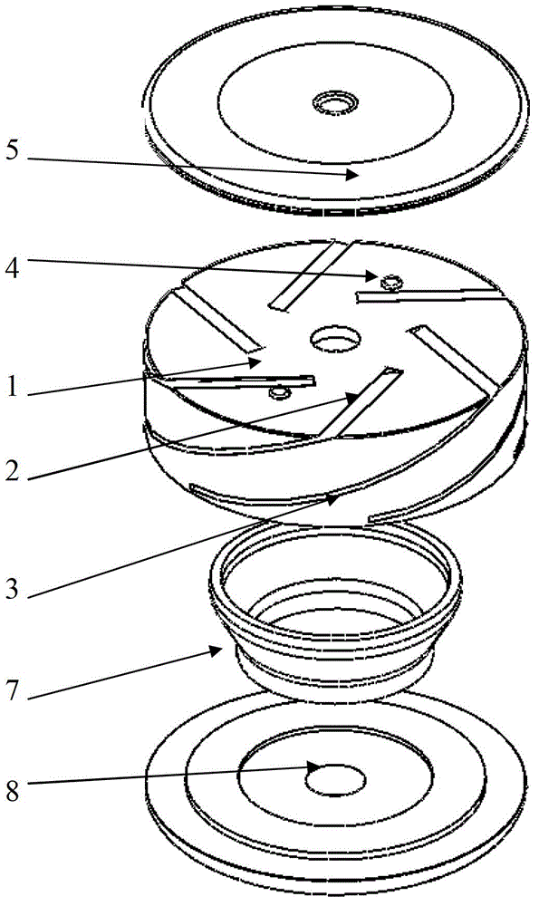 Novel longitudinal magnetic coil structure of vacuum arc extinguishing chamber