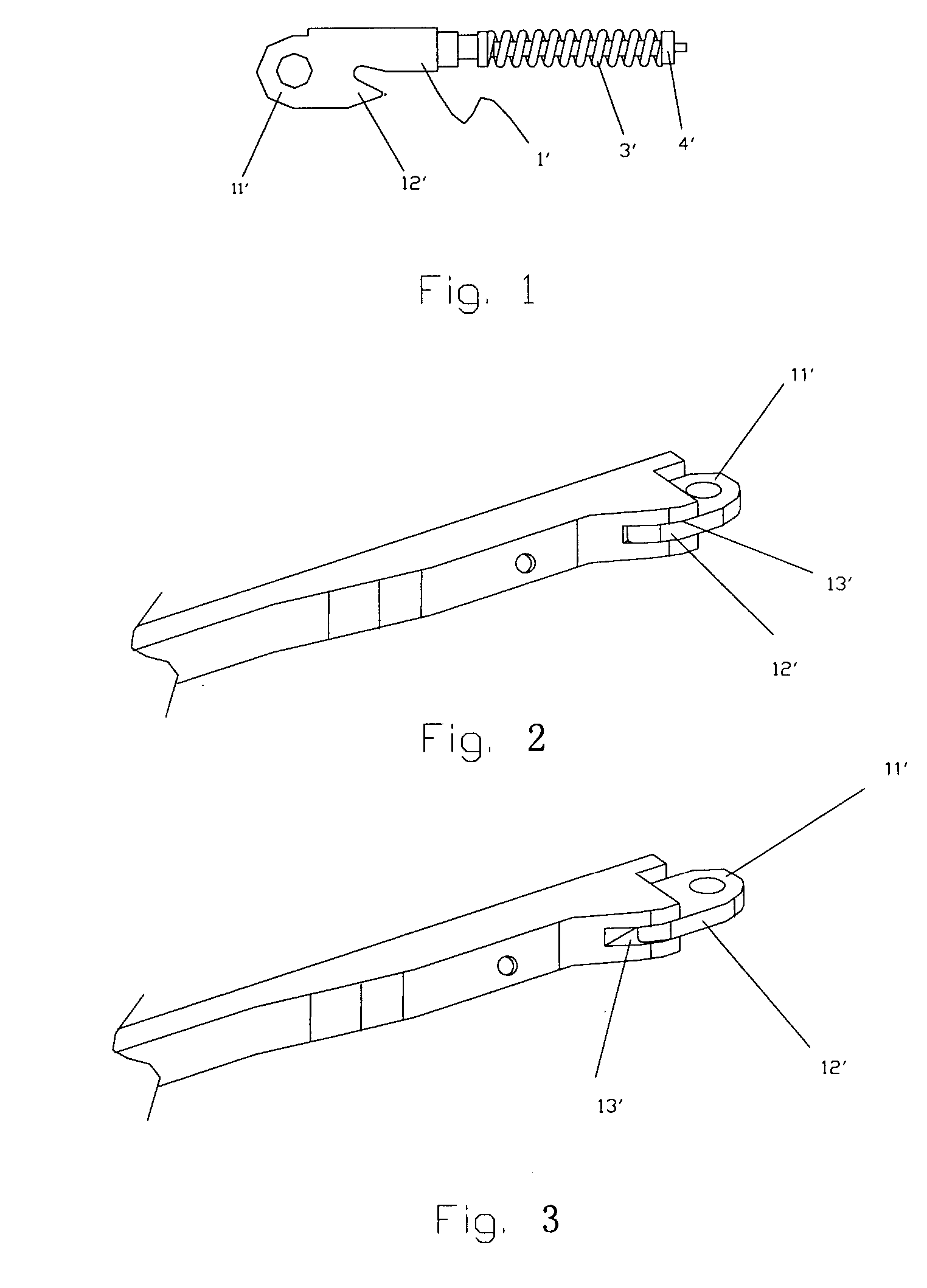 Elastic hinge of the spectacle frame and manufacturing method thereof