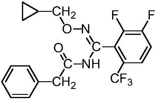 Cyflufenamid-containing antifungal composition