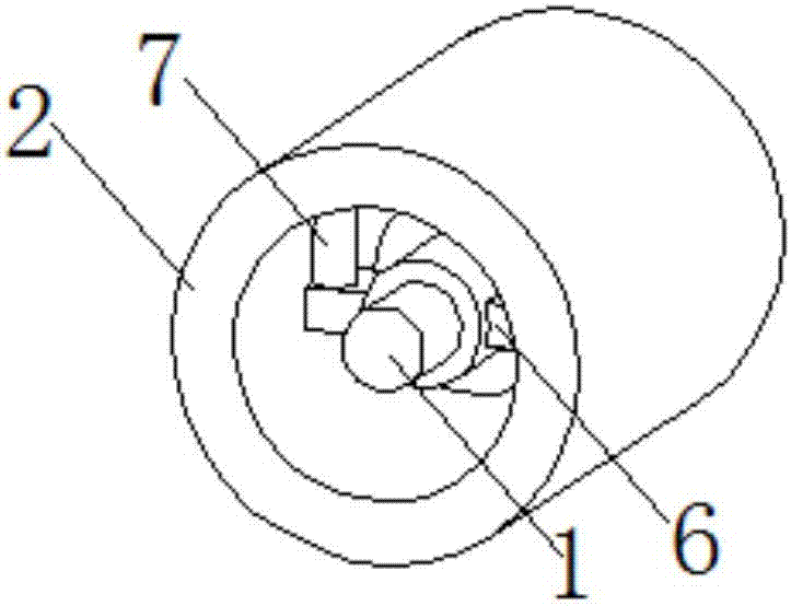 Turning and milling switching adjusting structure of turning and milling composite machine tool spindle