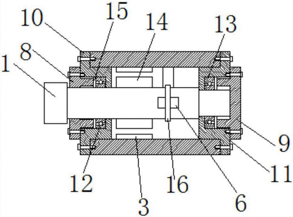 Turning and milling switching adjusting structure of turning and milling composite machine tool spindle