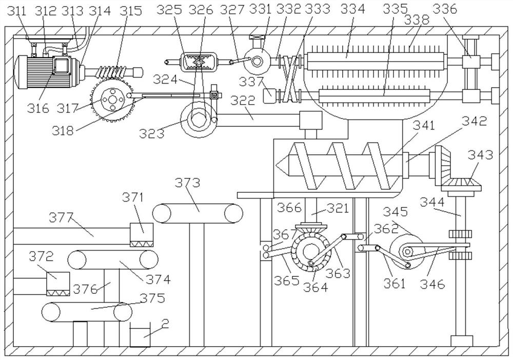 A multi-stage screening crusher device