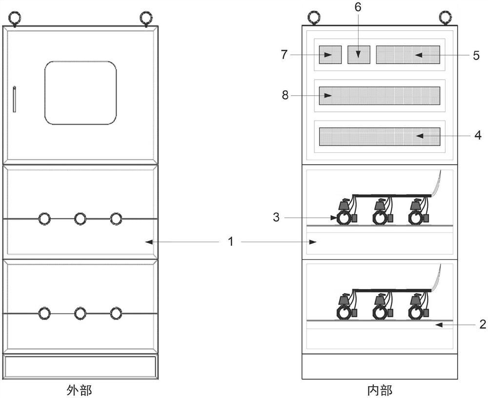 Bridge structure mass concrete intelligent temperature control system and method