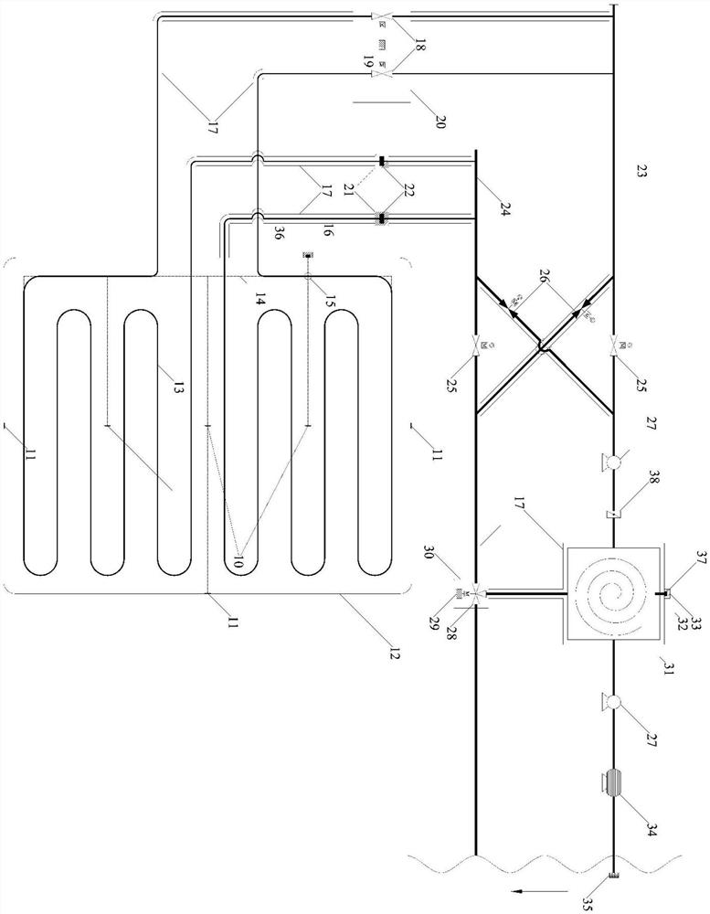 Bridge structure mass concrete intelligent temperature control system and method